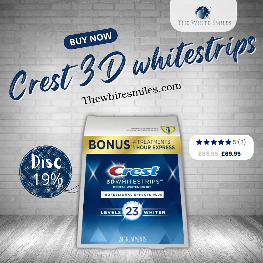 Unlock Your Brightest Smile with Crest 3D White