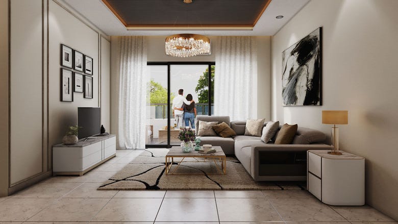 Interior 3D Architectural Visualization: Enhancing Design & Presentation
