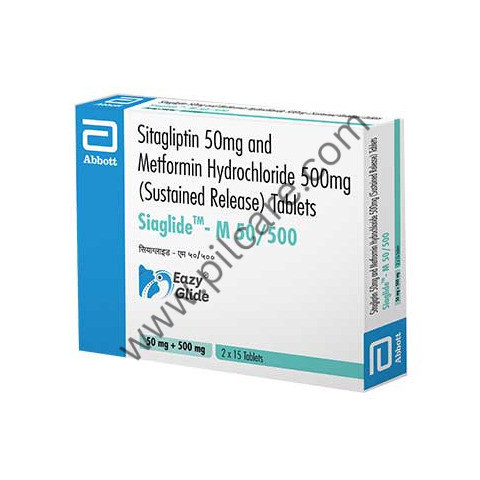Siaglide-M 50/500 Tablet SR - N Chimanlal Enterprises