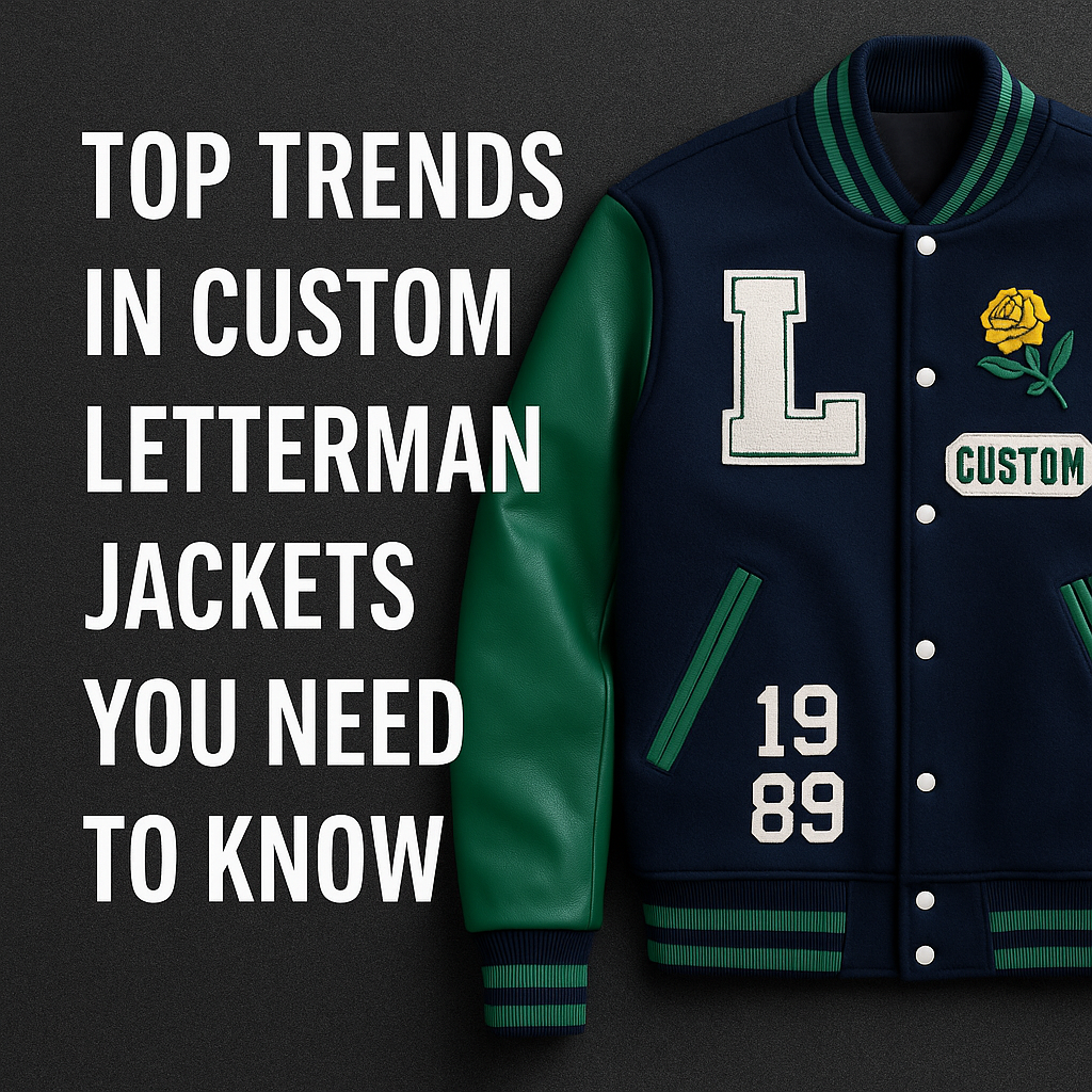 Top Trends in Custom Letterman Jackets You Need to Know - Era Halati