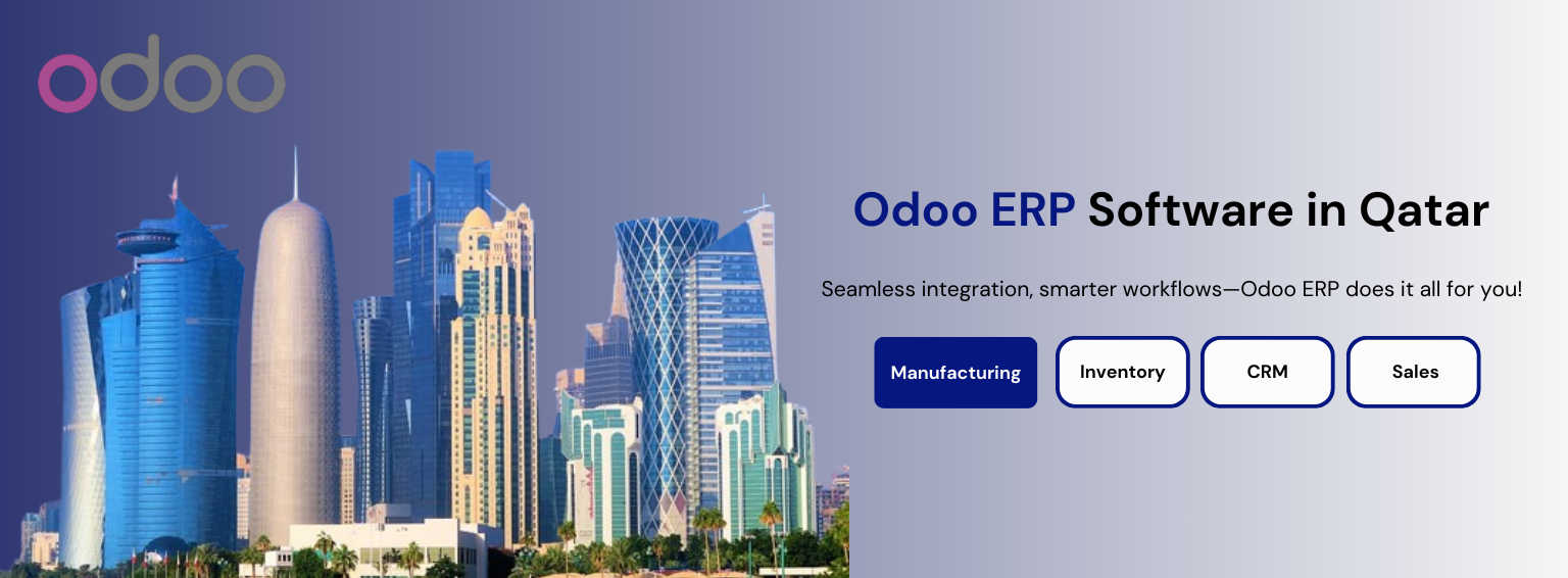 Odoo ERP Software in Qatar | Certified Odoo Partner