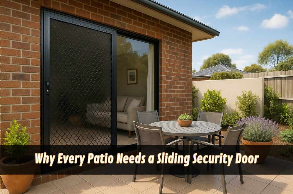 Why Every Patio Needs a Sliding Security Door