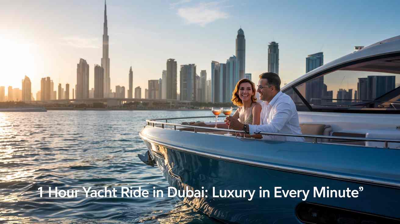 1 Hour Yacht Ride in Dubai - Book Luxury Yacht