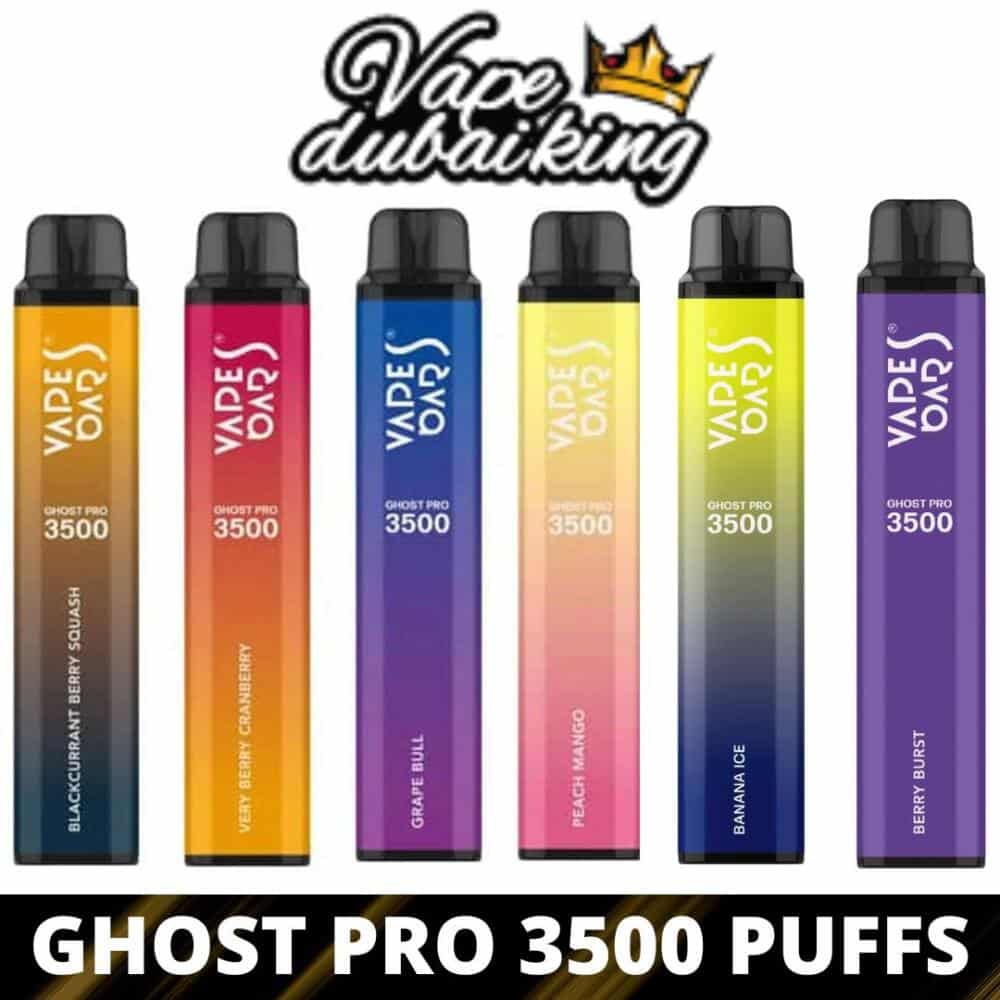 VAPES BARS GHOST PRO 3500 PUFFS 2% - Vape Dubai King