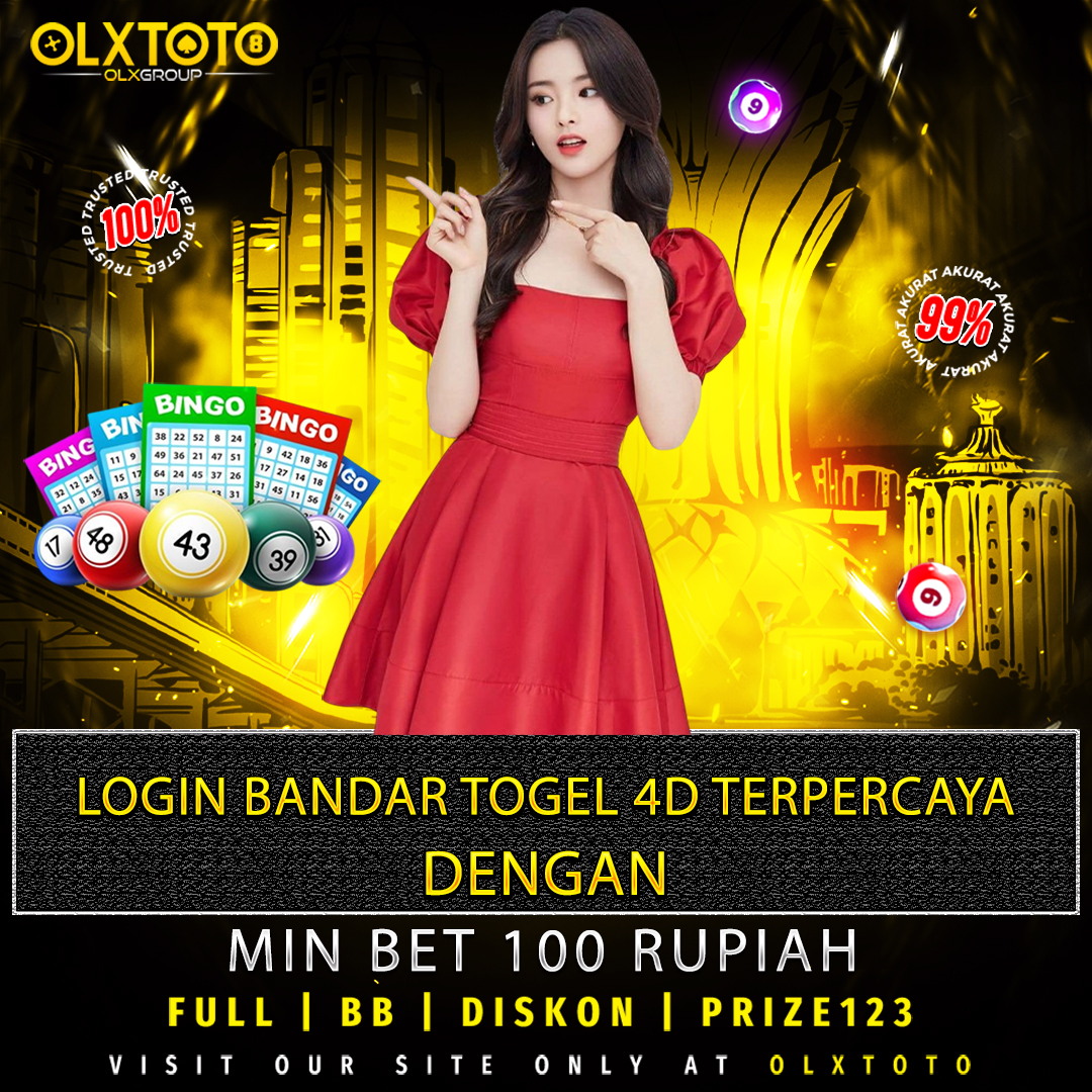 OLXTOTO - Login Bandar Togel 4D Terpercaya Dengan Min Bet 100 Rupiah