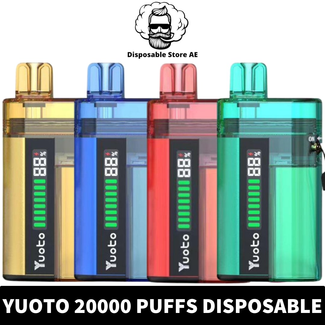 YUOTO 20000 Puffs 20MG & 50MG Disposable Vape in Dubai
