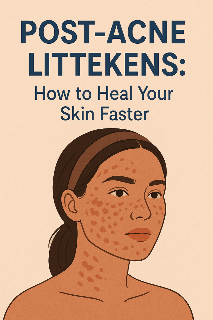 Post-Acne Littekens: How to Heal Your Skin Faster - Euro Media Wire