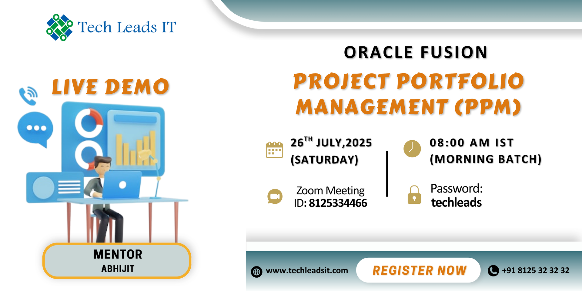 Master Oracle Fusion PPM Online Demo Tickets, July 26, 2025 8:00 AM | Metooo