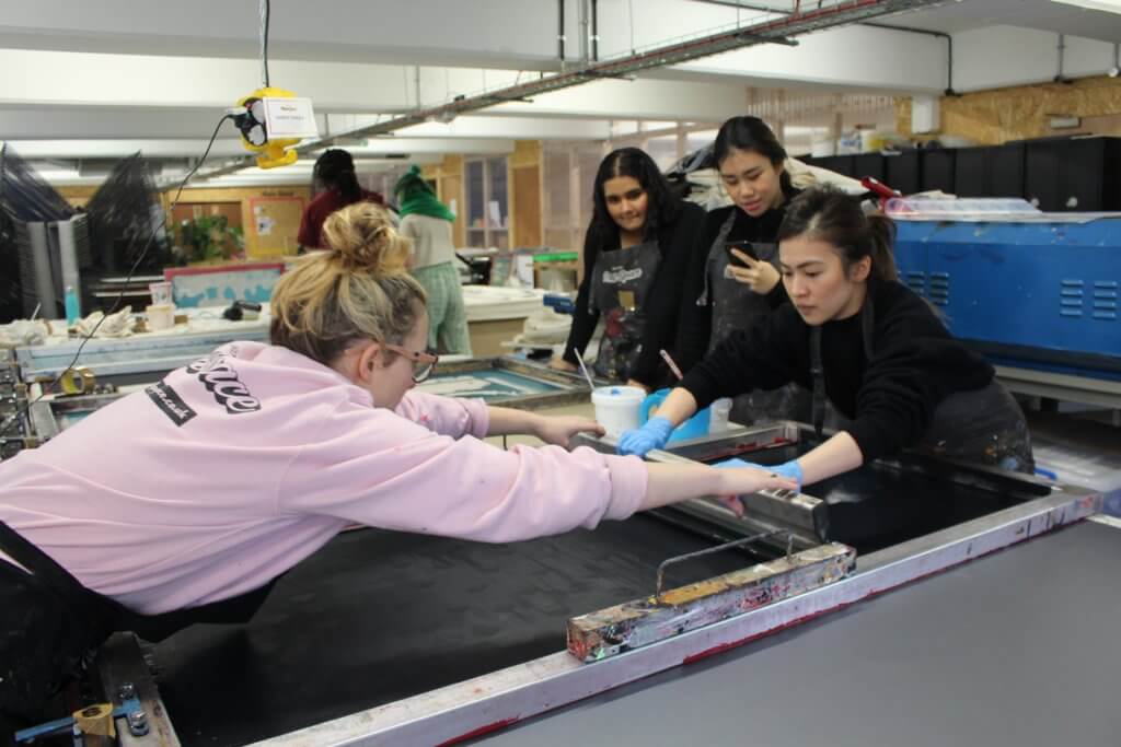 Fabric Screen Printing Services | 3rd Rail Clothing UK
