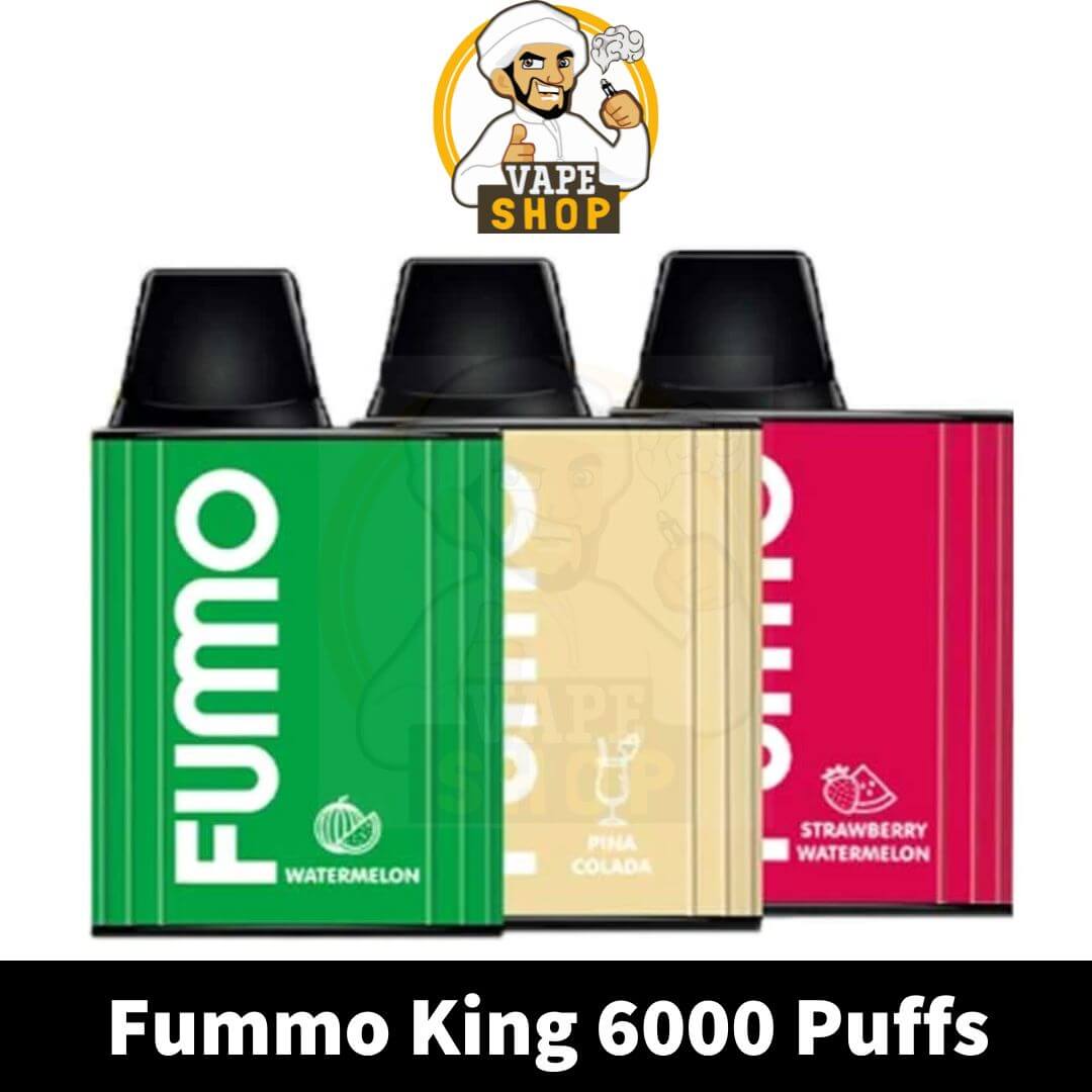 Best Fummo King 6000 Puffs 2% nicotine Rechargeable Disposable Vape
