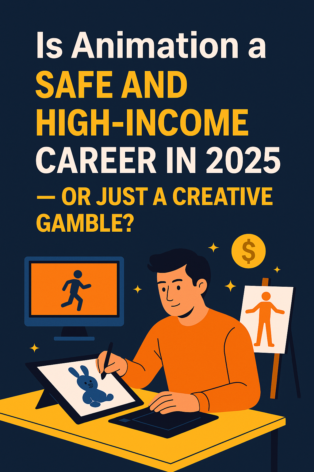 Is Animation a Safe and High -Income Career in 2025