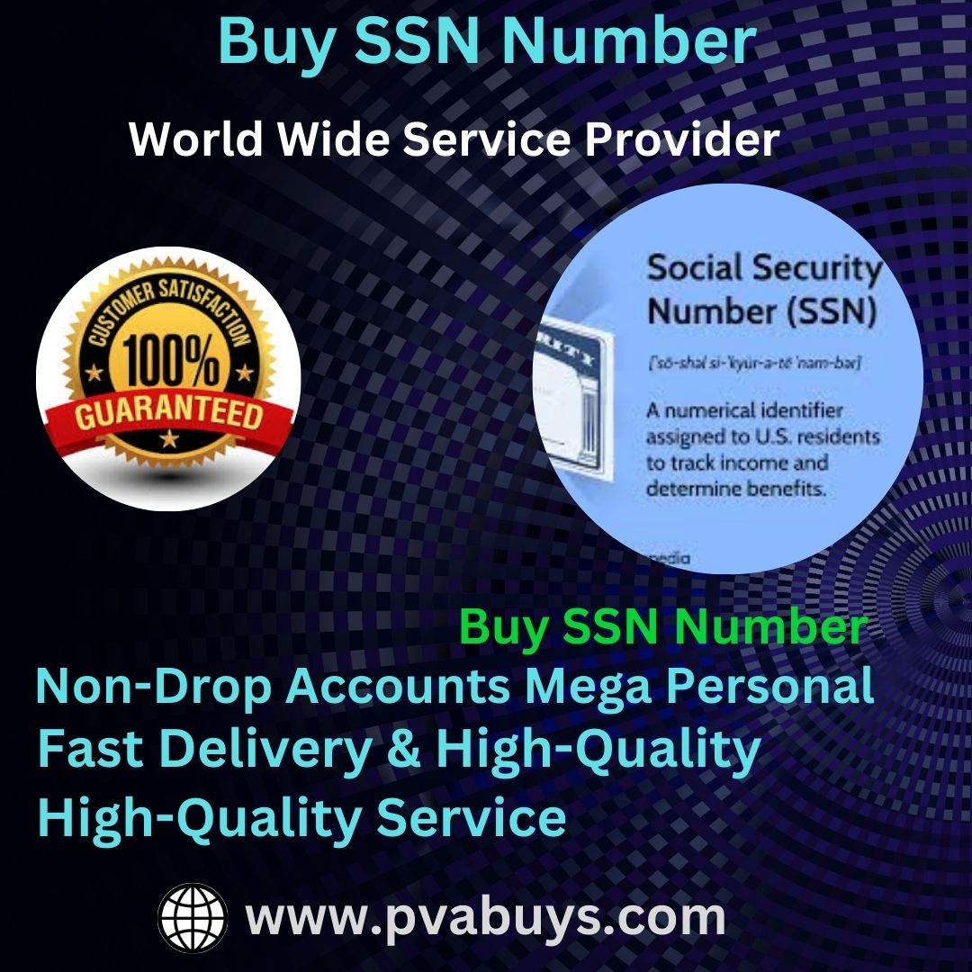 Buy SSN Number - USA ,UK,Canada