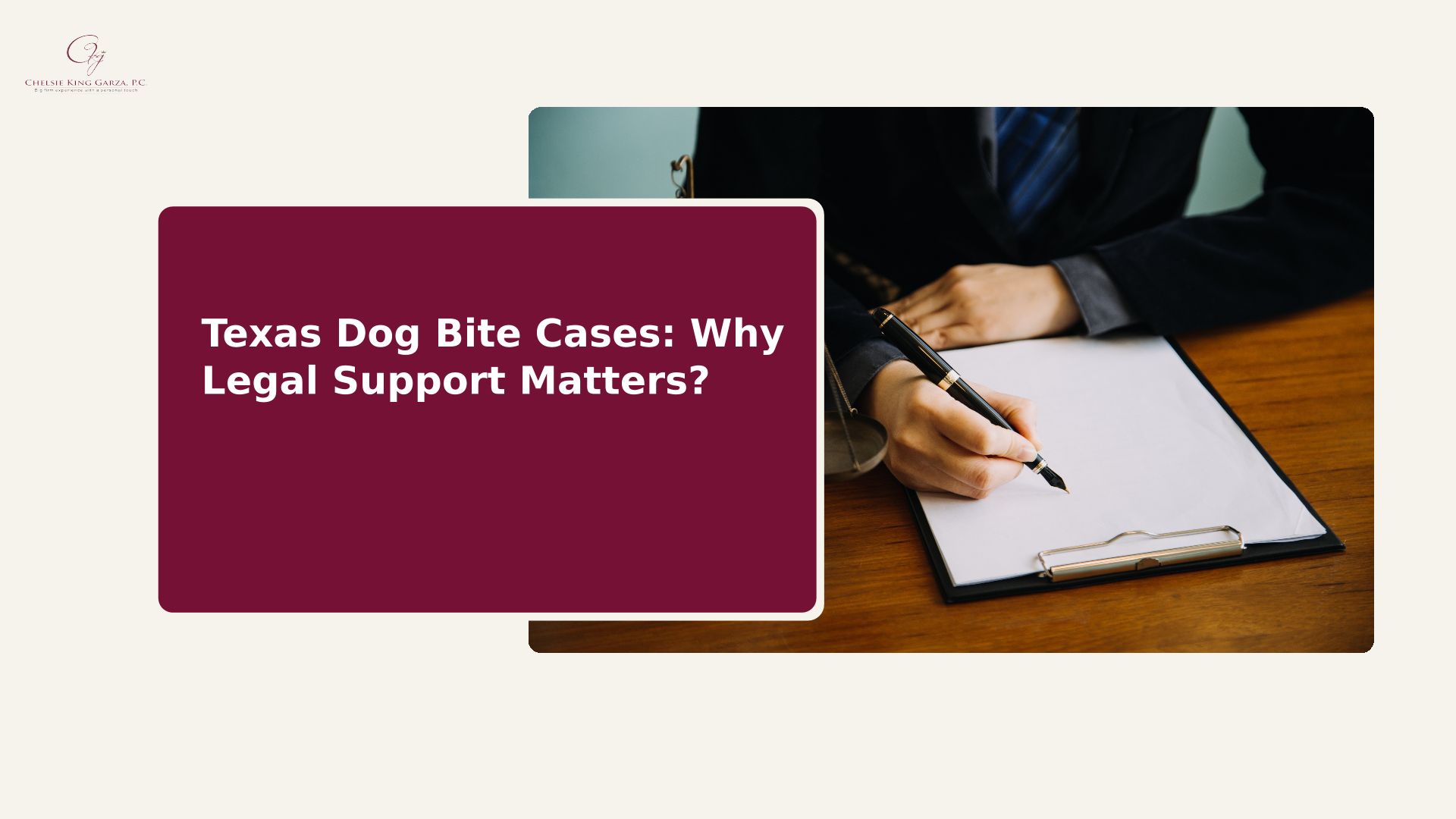 Texas Dog Bite Cases: Why Legal Support Matters?