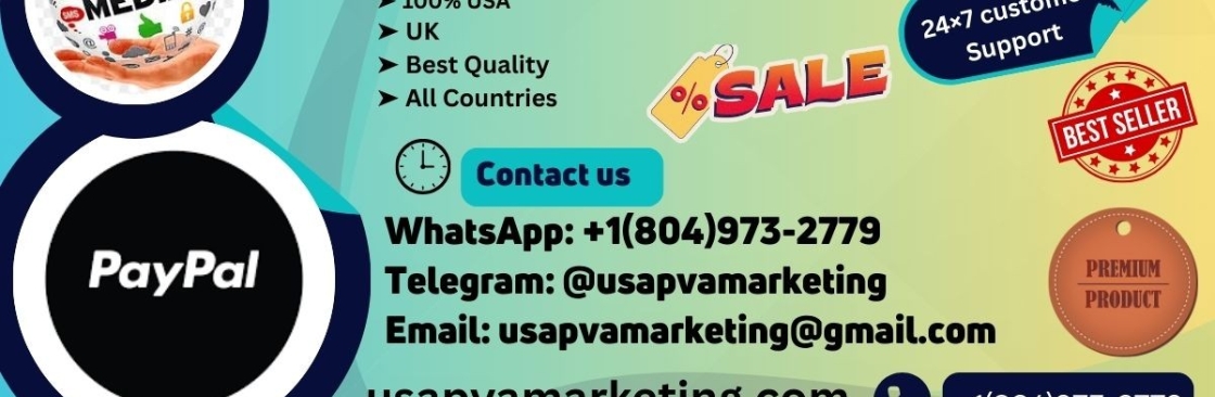 Buy Verified Paypal Accounts USA PVA MARKETING Cover Image