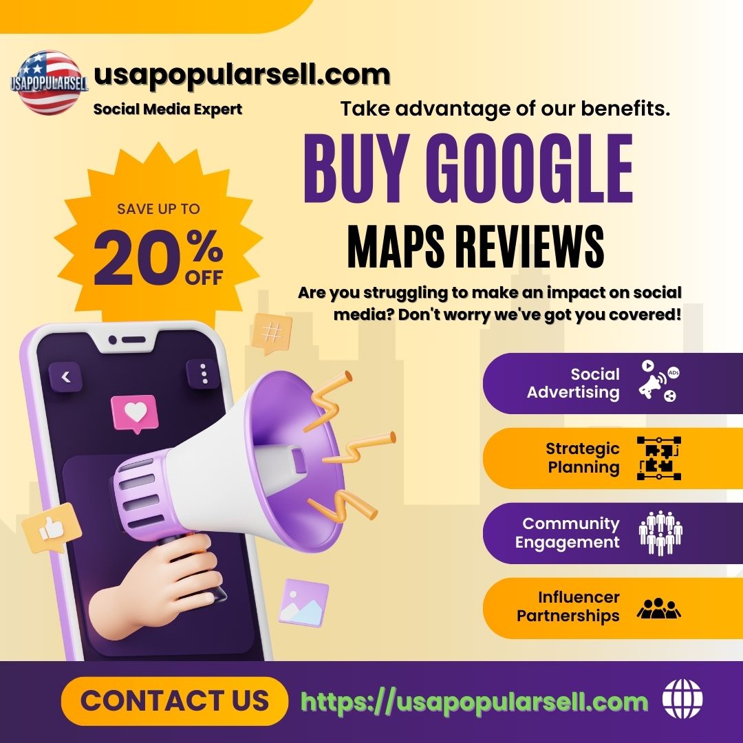 Buy Google Maps Reviews - 100% Best service provider