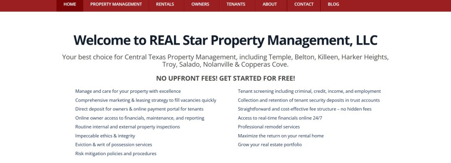 REAL Star Property Management LLC Cover Image