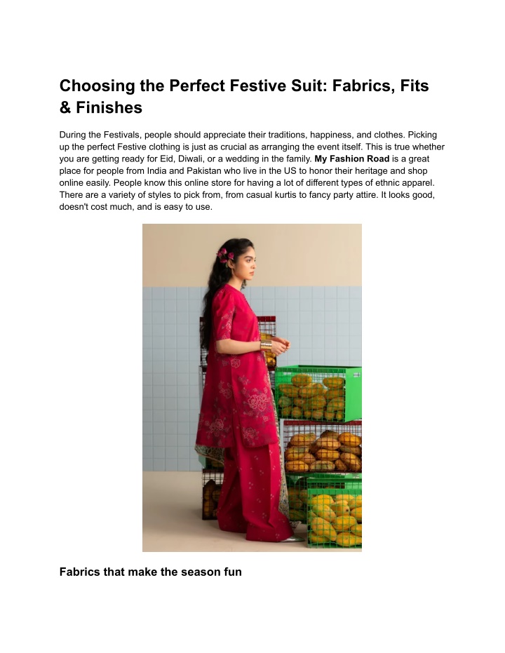 PPT - Choosing the Perfect Festive Suit_ Fabrics, Fits & Finishes PowerPoint Presentation - ID:14569347